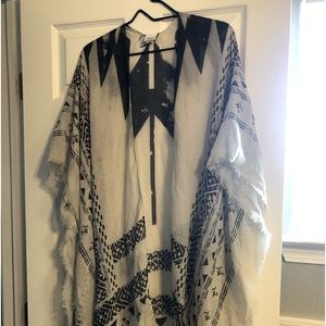 Sonoma-Sheer duster/bathing suit cover/shawl